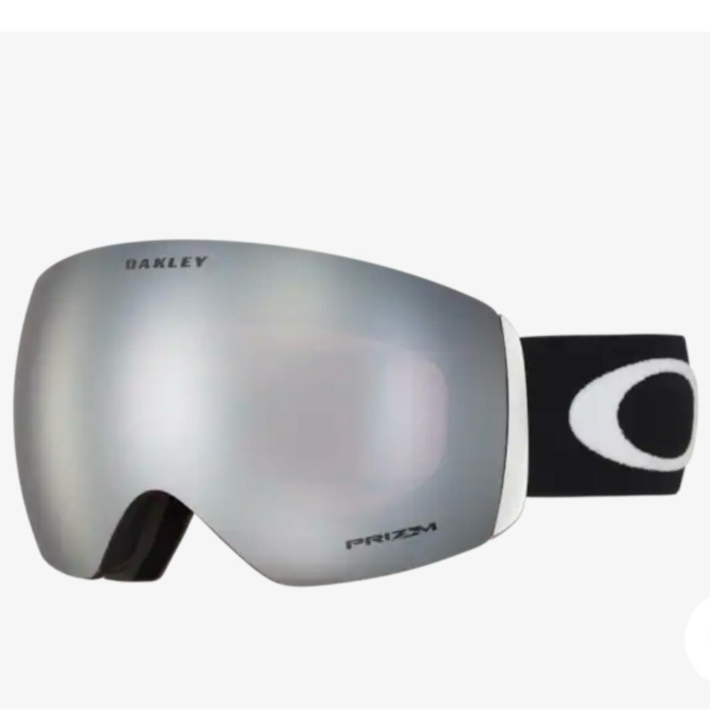 Oakley Silver Lens Goggles with Black Strap